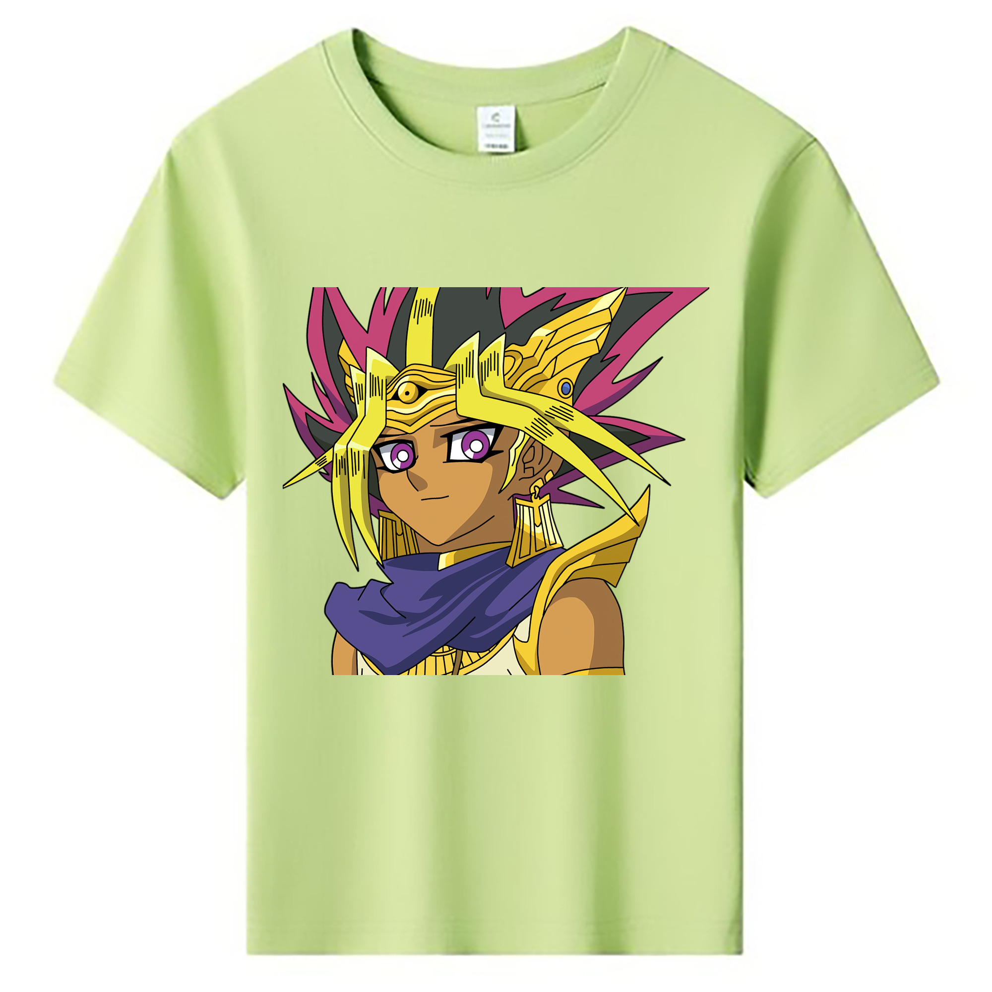 （画像用） 遊☆戯☆王 Yu-Gi-Oh! 綿100％キッズTシャツ（フロントプリント）
